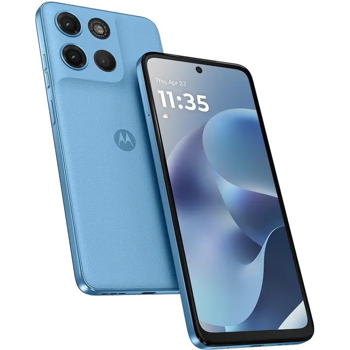 Смартфон Motorola Moto G17 Power, 8GB, 256GB, PANTONE Alaskan Blue