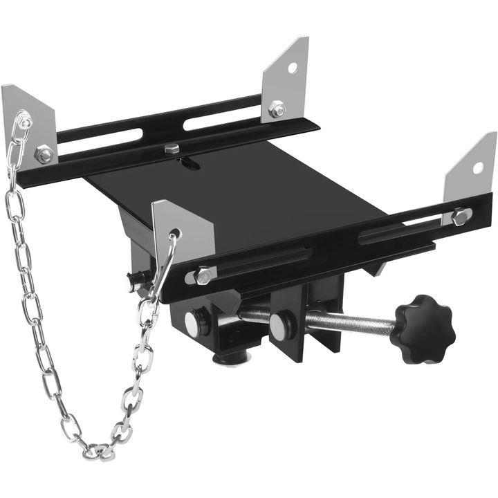 Állítható adapter sebességváltóhoz, Kraft&Dele, 600KG, méretek 330x200mm, 9kg