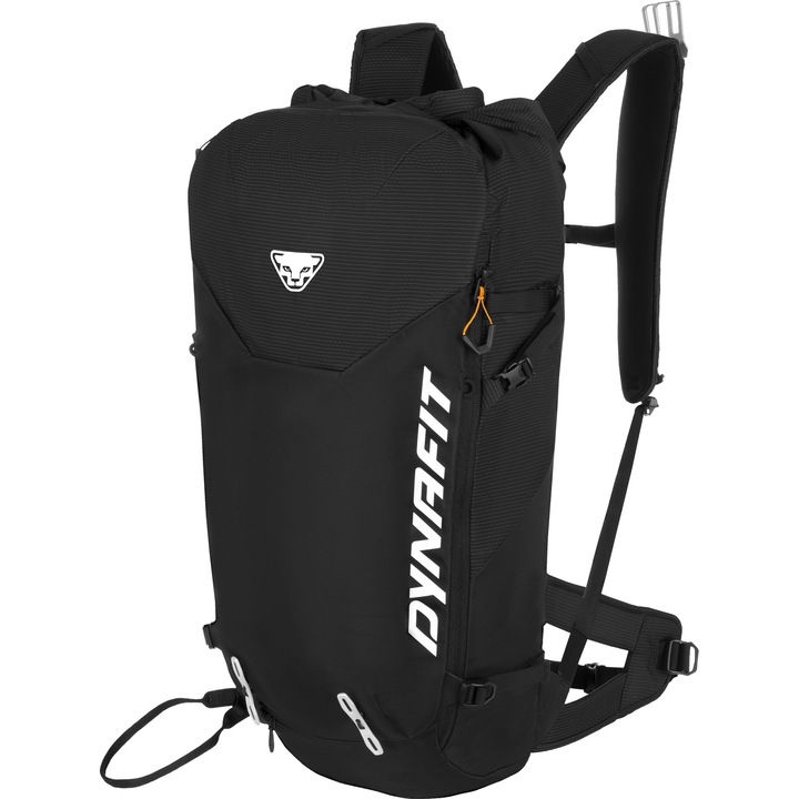 Мъжка скиорска раница Dynafit Radical 30+, черна, 1090гр, с рол-топ отваряне