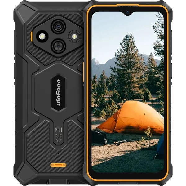 Telefon mobil Ulefone RugKing 3 Pro, 6.56", 4G, 128GB/8GB, 5700mAh, DS, Portocaliu