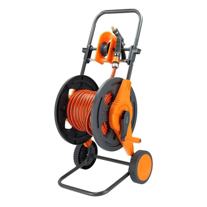 Schmith öntözőkészlet, 25 m kerti tömlő, szórópisztoly, gyorscsatlakozók, 1/2"