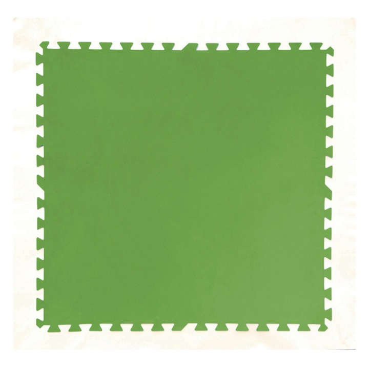 Set de 8 covoare de protectie piscina, Bestway, 50x50cm, polietilena, 4mm, 2m2