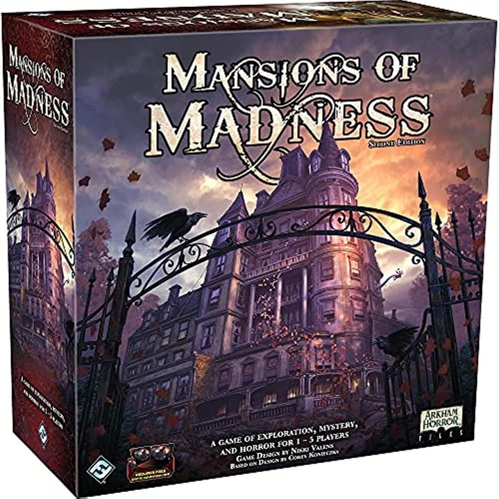 Mansions of Madness Editia a II-a: Joc de Societate Aventura Lovecraftiana