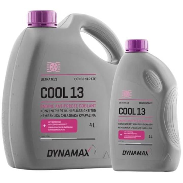 Antigel concentrat DYNAMAX Ultra G13, roz, 1 litru