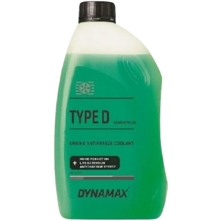 Antigel Concentrat DYNAMAX Tip D, Verde, 5 Litri