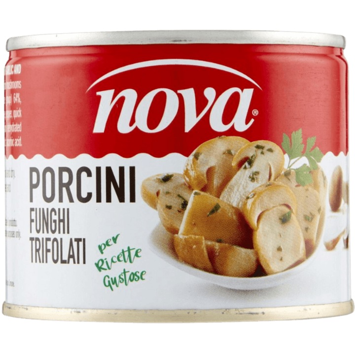 Ciuperci Porcini Sotate, Nova, 212ml