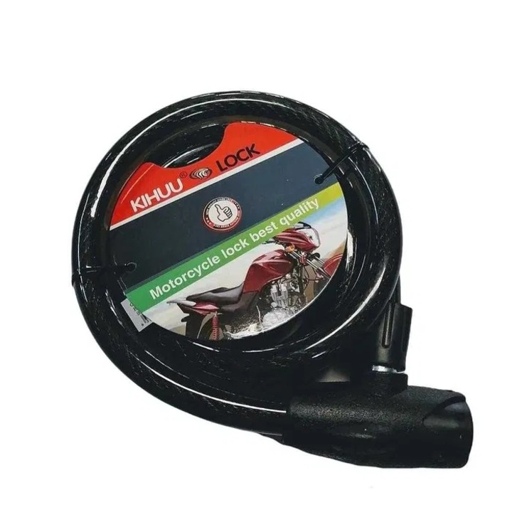 Digital One SP00585 kerékpárzár, lánc, lakat, kerékpárzár, motor 25x1200