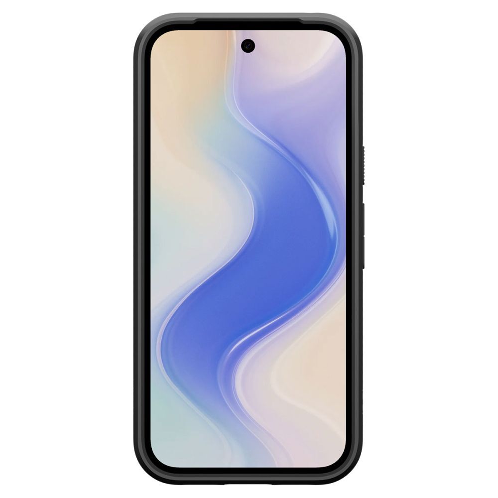 Husă de telefon compatibilă cu Google Pixel 10a - SPIGEN Liquid Air, husă mată neagră