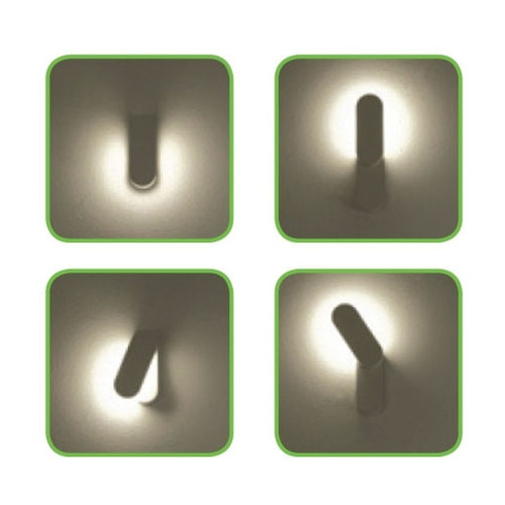 Aplica LED exterioara Aca Lighting, 10W, 3000K, IP65, aluminiu, 660 lm