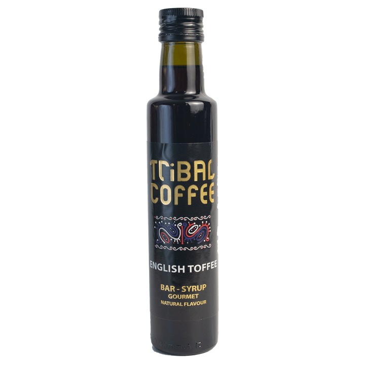 Sirop cafea, Tribal Coffee, English Toffee, 250ml, sticla