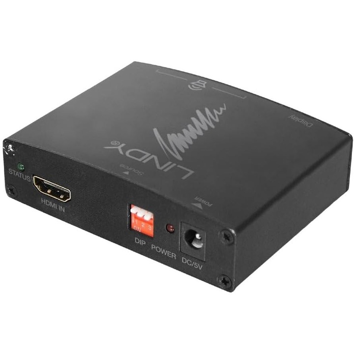 Extragator Audio HDMI LINDY 4K pentru De-embedding