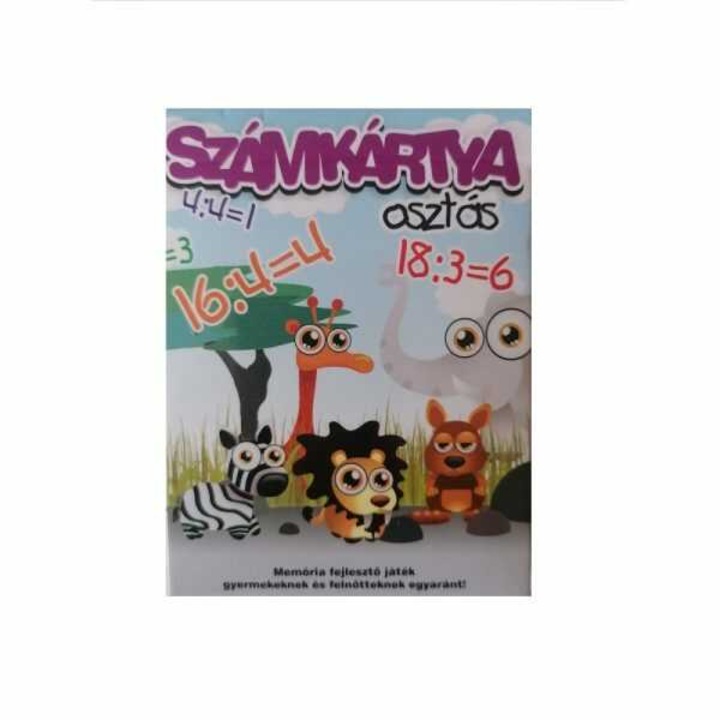 Числова карта - Деление - По-лесно е да учиш, докато играеш