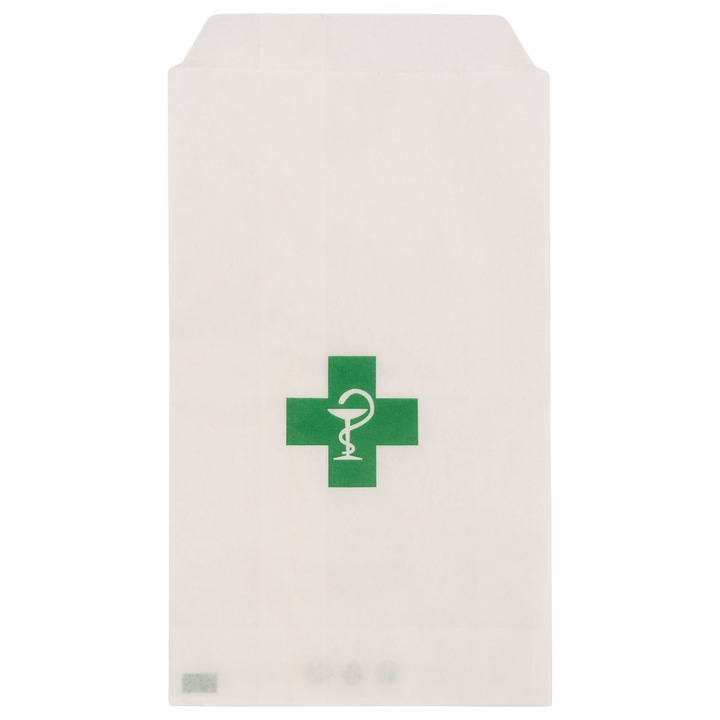 Pungi de farmacie 10 cm x 18 cm, set 500 bucati