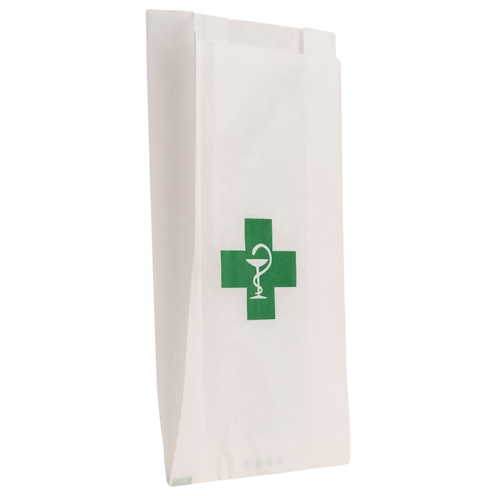 Pungi de farmacie, set 500 bucati, 8,5 cm x 4 cm x18cm