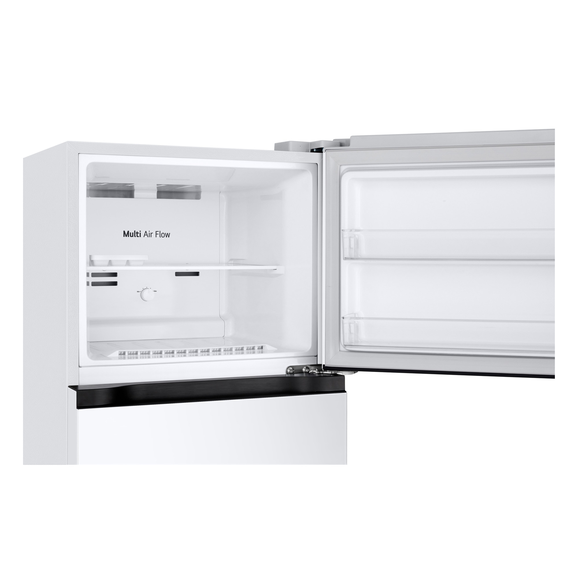 Frigider cu doua usi LG GTBV20SWZJD, No Frost, 266 l, H 168 cm, Clasa E, Alb