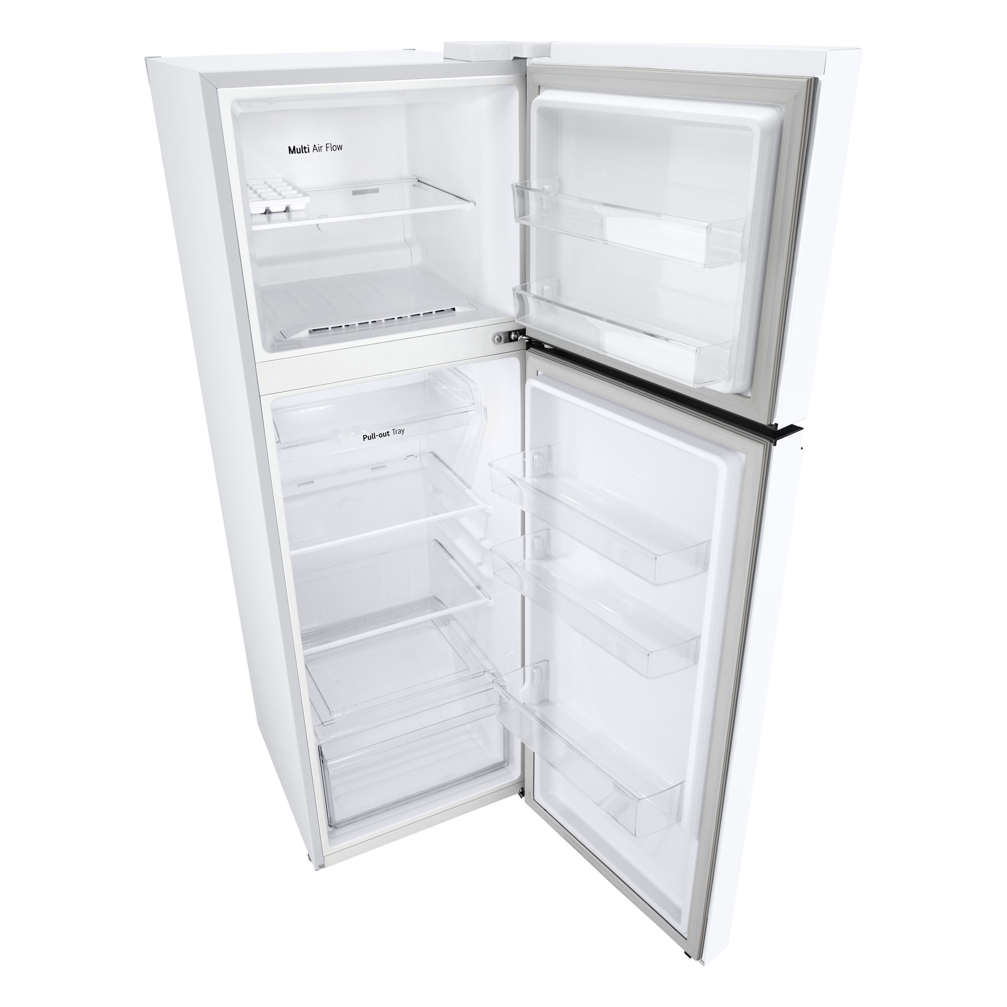 Frigider cu doua usi LG GTBV20SWZJD, No Frost, 266 l, H 168 cm, Clasa E, Alb