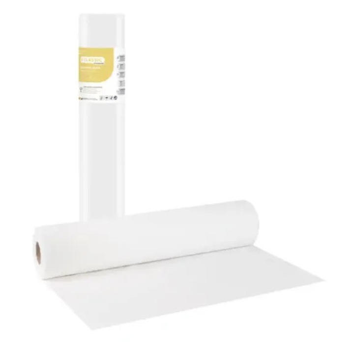 Cearceaf de hartie Golden Protect, 58 cm x 50 m, 2 straturi, alb