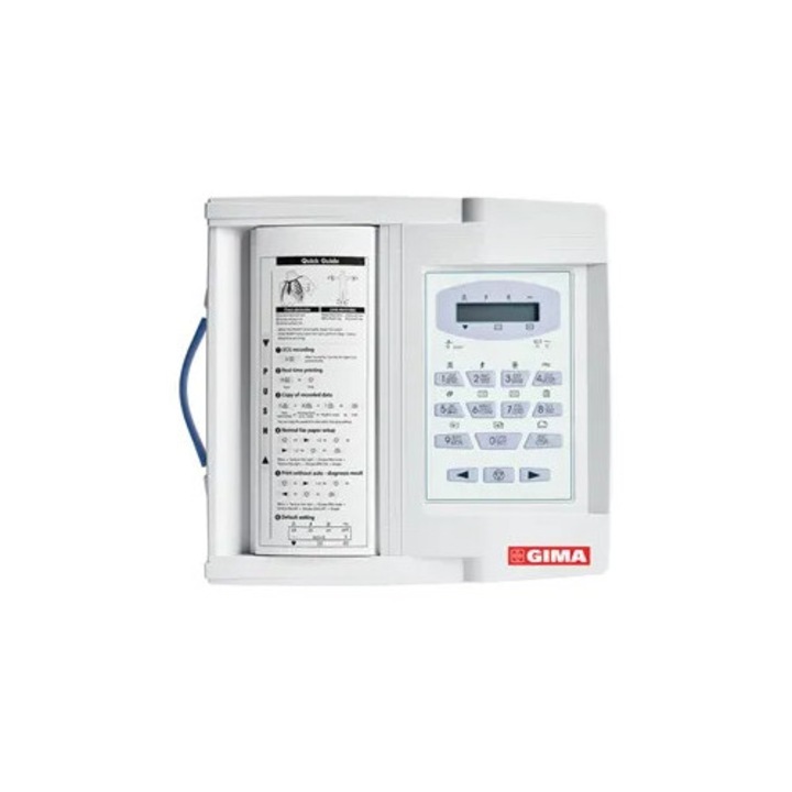Electrocardiograf Gima CARDIOGIMA 12 ECG, 12 canale, conectivitate PC, 200x300x97, 5mm