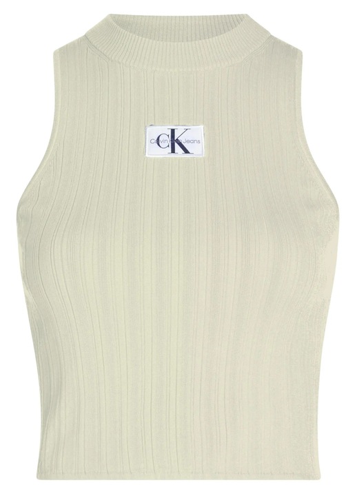 Топ Calvin Klein Jeans, бледозелен, Бледозелен