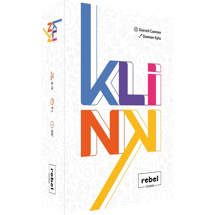 Joc de Carti Klink Asmodee - Strategic, pentru 7+ Ani, 3-5 Jucatori