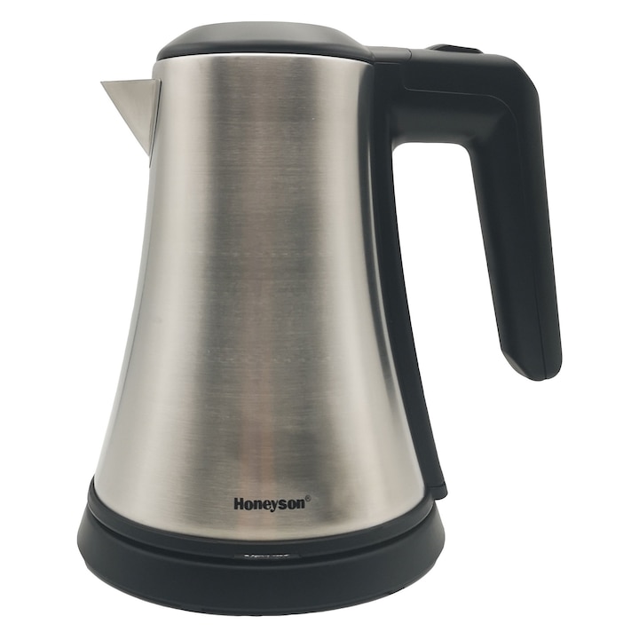 Fierbator electric H.Koenig, BO28, 1.7 l, 2200 W, capac usor de desfacut, indicator luminos, buton ON/OFF, sticla durabila