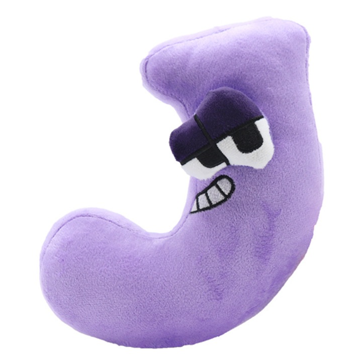 Jucarie de plus, litera J, 21x22cm