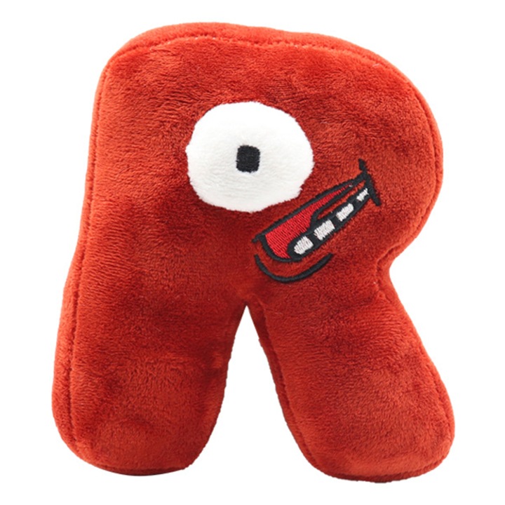 Jucarie de plus, introducerea literei R, 21x14cm