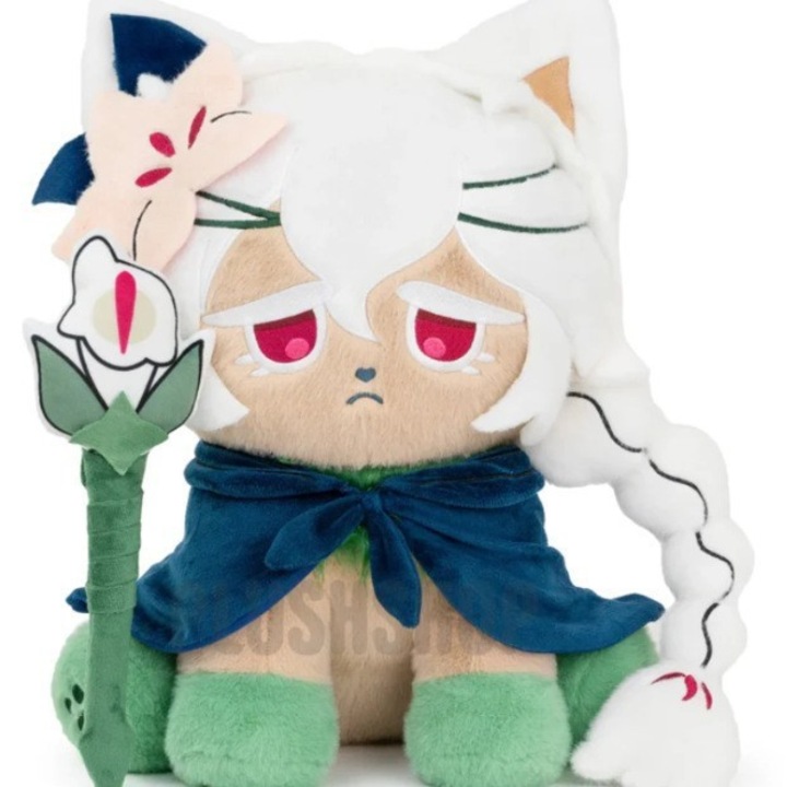 Jucarie de plus, Cookie Run, pisica White Lily, 25cm