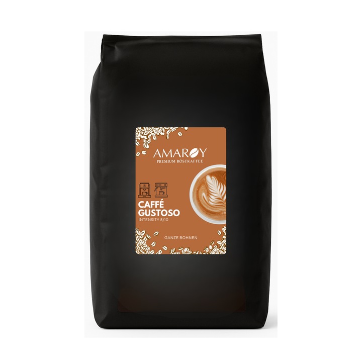 CAFEA AMAROY CAFFÉ GUSTOSO BOABE, 1KG
