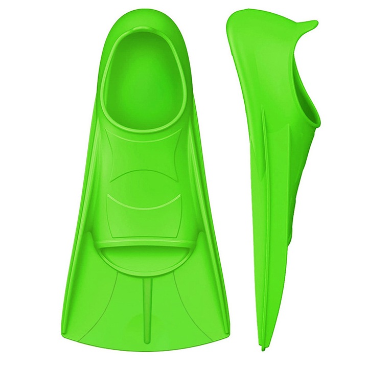 Úszólábak, edzőfelszerelés, fluoreszkáló zöld, XS (30-32)