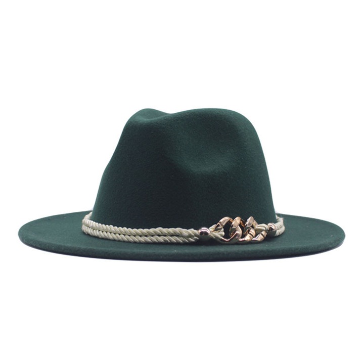 Тъмнозелена шапка, M (56-58см)