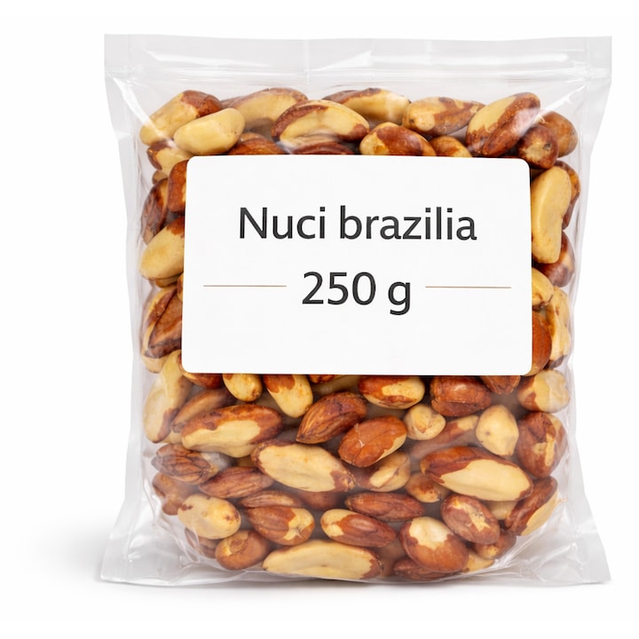 Nuci Brazilia 250 g, Bunatati cu gust, bogate în proteine și fibre, sănătoase