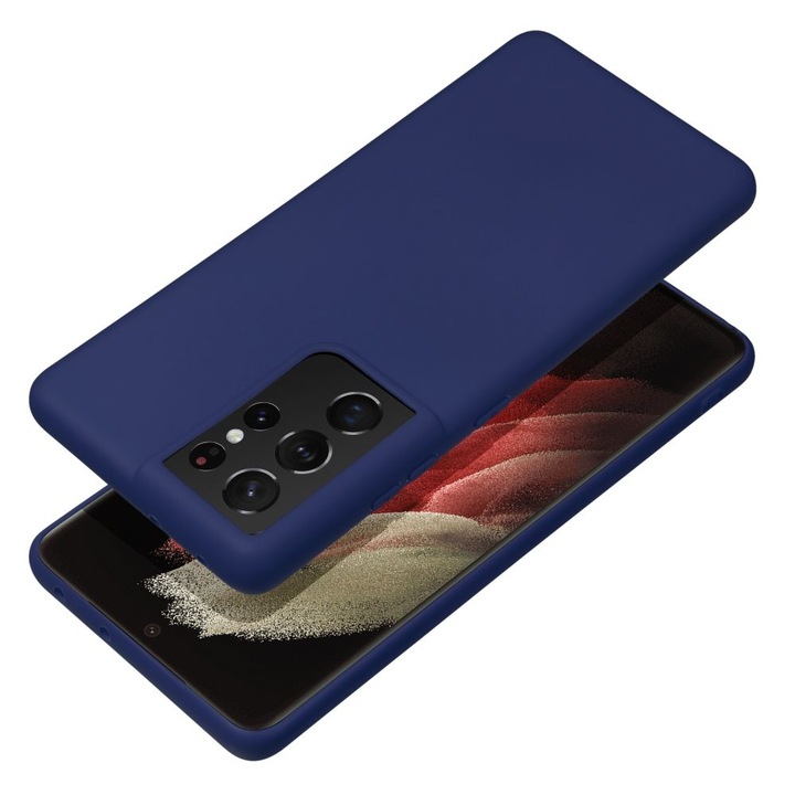 Husa pentru Samsung Galaxy A56 5G, Soft, Bleumarin