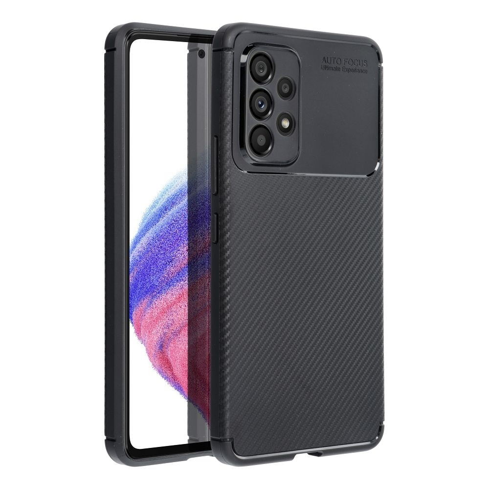 Husa pentru Samsung Galaxy A57 5G, Carbon Premium, Negru