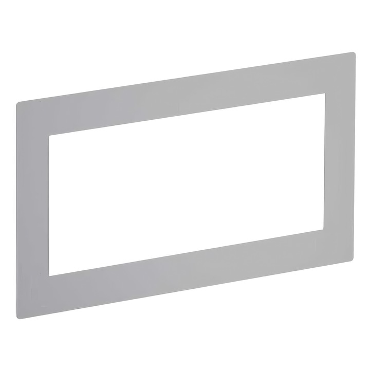 Rama mascare pentru cutie postala Sillar, otel galvanizat, argintiu, 326 x 170 mm