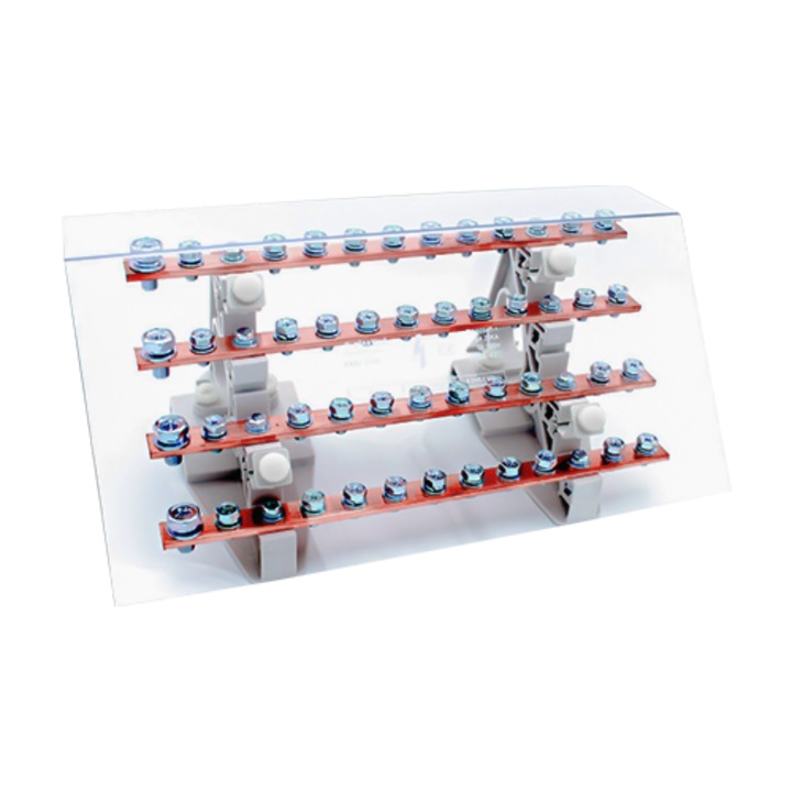 Bloc de distributie electrica, 4 poli, 200A - Plastim PDB4200
