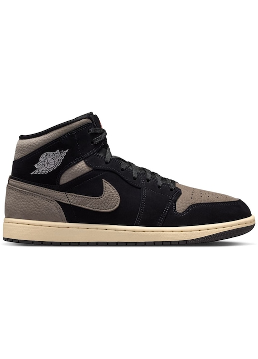 Pantofi sport Jordan Air Jordan 1 Mid SE 56565, Negru/Gri