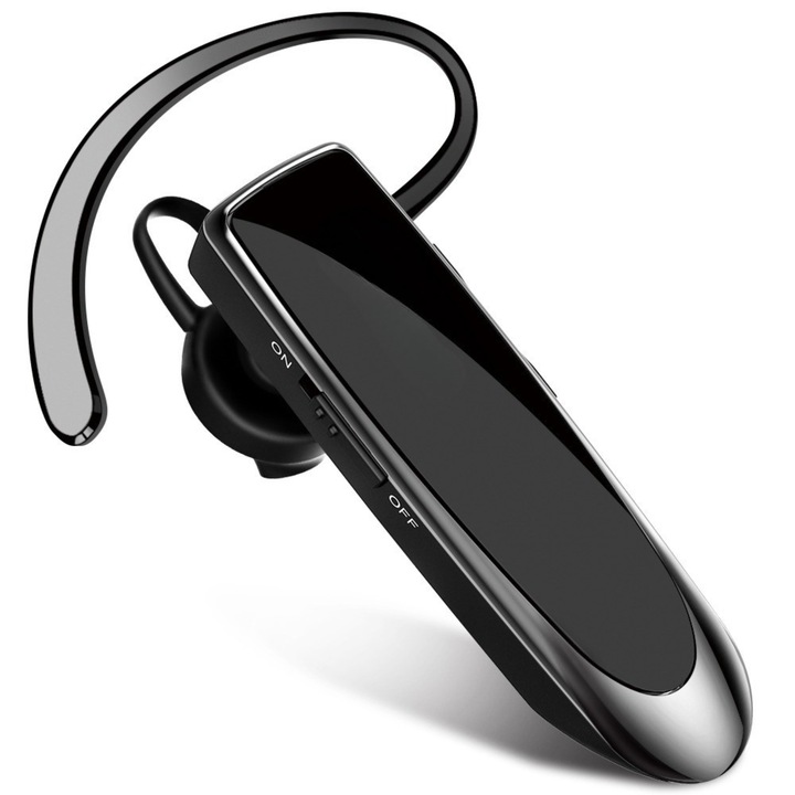 Casca Bluetooth Comari® VoxAir Lite, Bluetooth 5.0, HandsFree, Noise Cancellation, Type-C, Negru