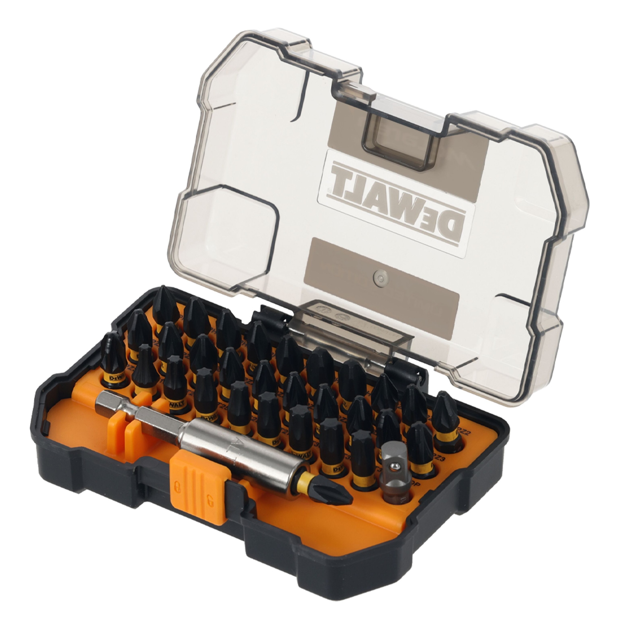 Set de insurubare 32 piese cu adaptor biti magnetic DeWALT