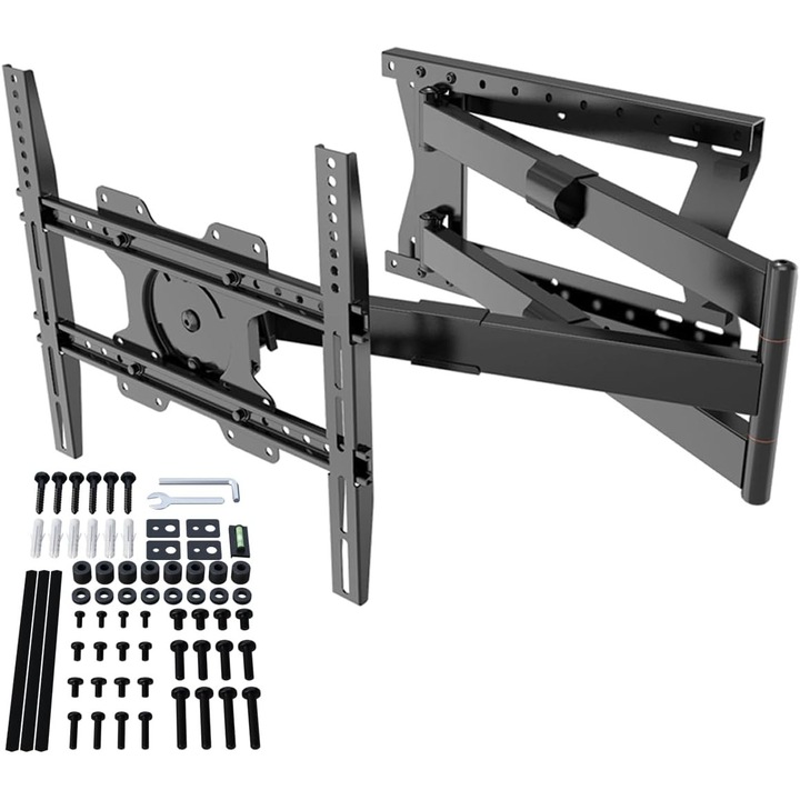 DQ Hercules Flex TV fali tartó 120cm, 40kg, VESA 400x400
