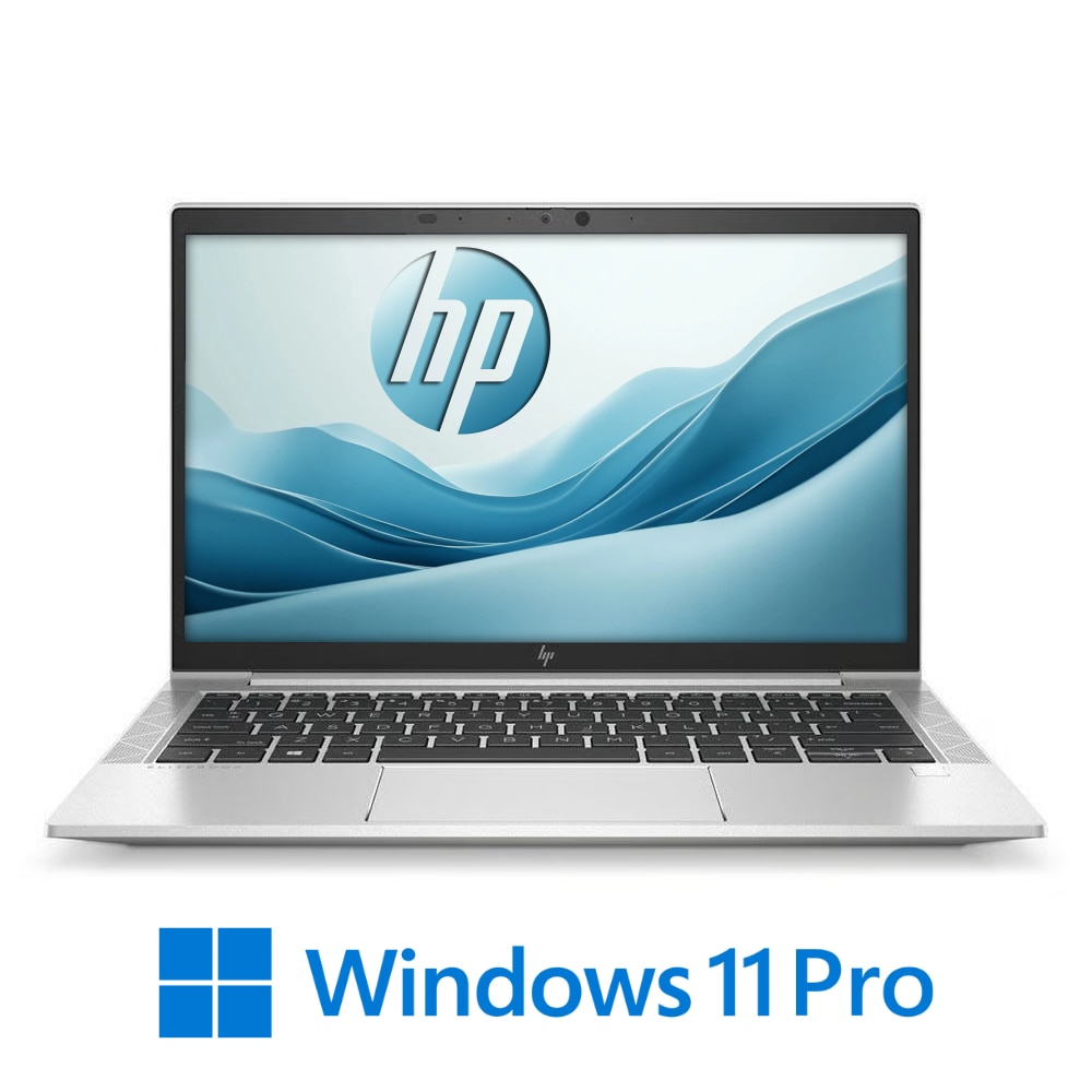 HP EliteBook 835 Laptop, AMD Ryzen 5 PRO 5650U, 24GB DDR4 Memória