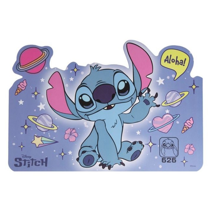 Suport pentru masă, Shopiens, decupaj Stitch, lila, 43x28cm