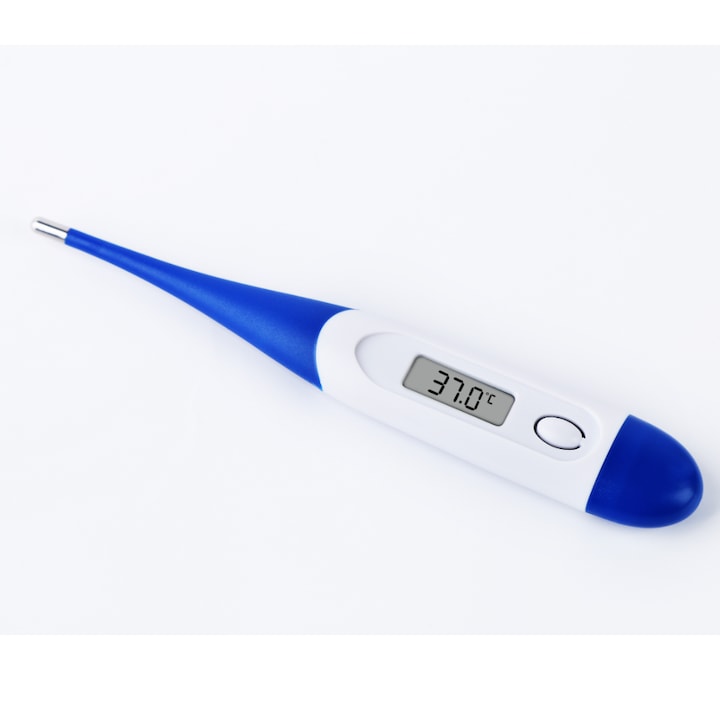 Termometru digital medical, Weinberger, LCD, funcție memorie, alb