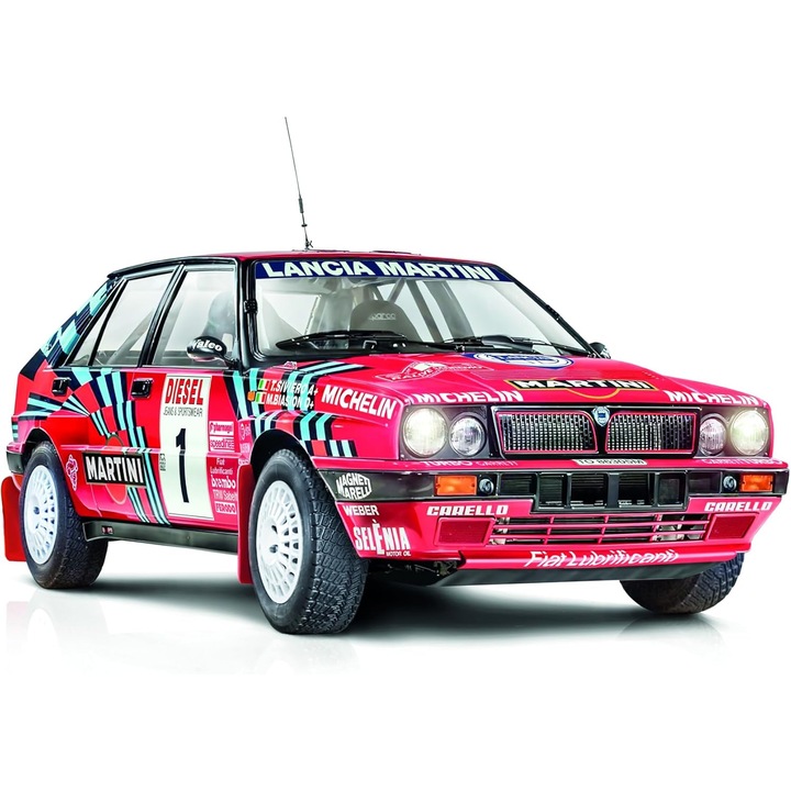 Kit Model Lancia Delta 16V HF Integrale Sanremo '89, Scara 1:12