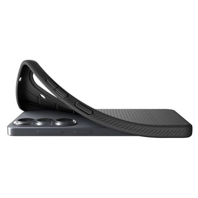 Husa Spigen Liquid Air Compatibila Cu Samsung Galaxy S26, Materiale Premium, Rezistenta La Socuri, Silicon, Negru