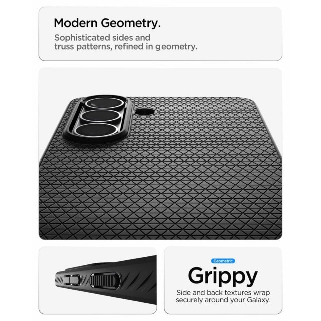 Husa Spigen Liquid Air Compatibila Cu Samsung Galaxy S26, Materiale Premium, Rezistenta La Socuri, Silicon, Negru