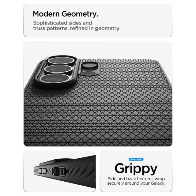 Husa Spigen Liquid Air Compatibila Cu Samsung Galaxy S26 ULTRA, Materiale Premium, Rezistenta La Socuri, Silicon, Negru