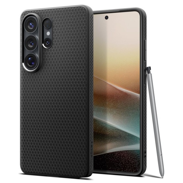 Husa Spigen Liquid Air Compatibila Cu Samsung Galaxy S26 ULTRA, Materiale Premium, Rezistenta La Socuri, Silicon, Negru