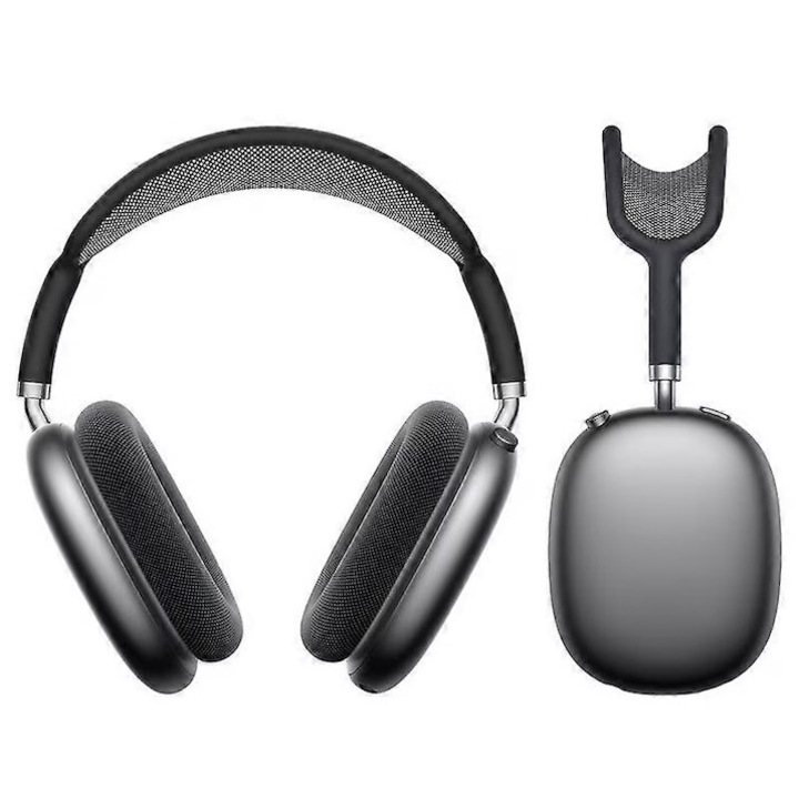 Casti Wireless Over Ear, Hoco W65, Bluetooth 5.4, Autonomie 45H, Gri inchis