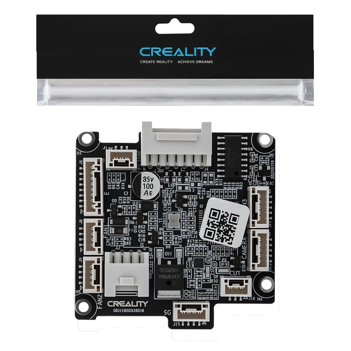 Creality adapterkártya K2/K2 Plus/K2 Pro 3D nyomtatókhoz, PCB, MCU-GD32F303CBT6, készlet